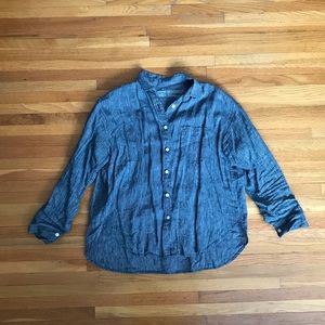 Short Linen Buttonup